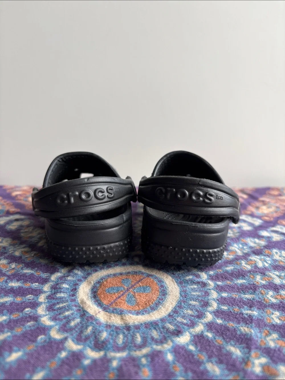 CROCS baby/toddler Classic Clog in Black